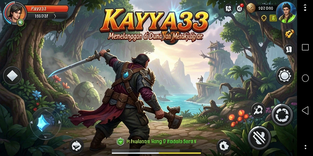 Tampilan gameplay KAYA33 yang mengasyikkan di dunia petualangan.