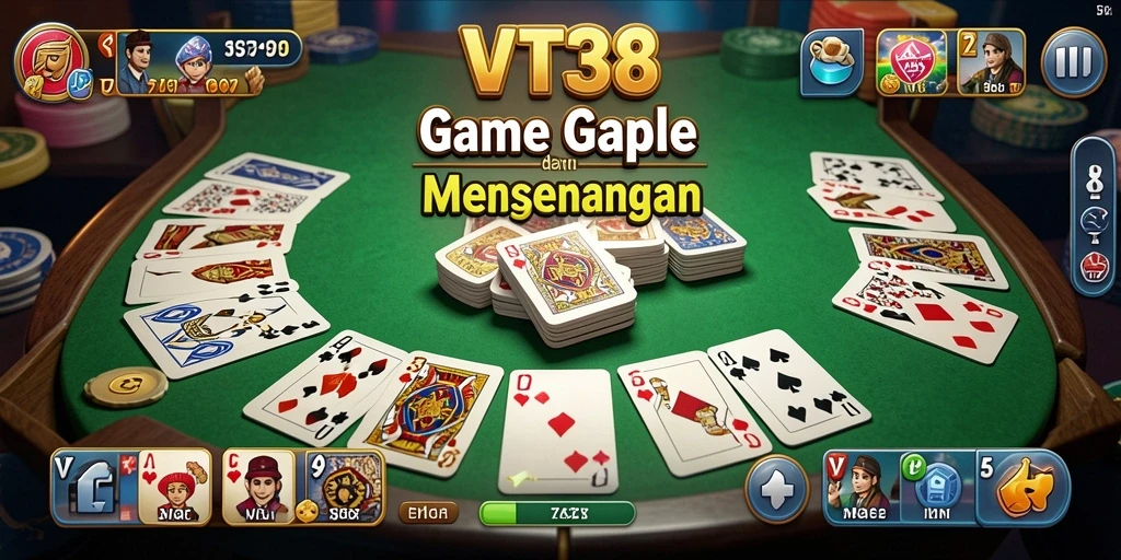 Tampilan gameplay seru VT38 dengan pemain yang bersaing.